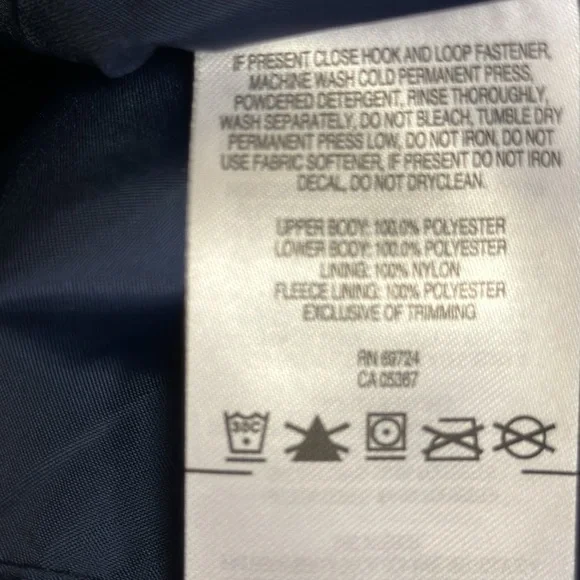 Child’s Columbia coat. Blues and burgundy in color. Jackets & Coats